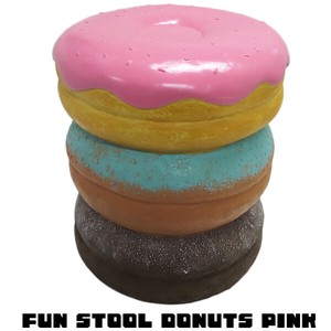 椅凳/凳子 粉色 甜甜圈