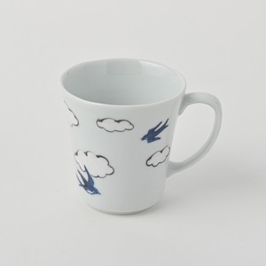 Mug Arita ware Swallow Made in Japan