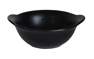 耐熱煮込みラーメン鉢 黒  【日本製  萬古焼  耐熱陶器】
