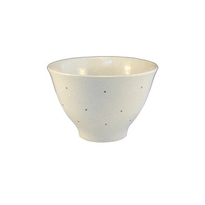 Shigaraki ware Rice Bowl Dot Pottery Made in Japan