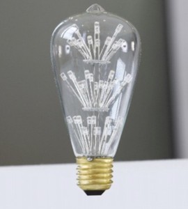 LED電球 ﾅｽ型花火　E26