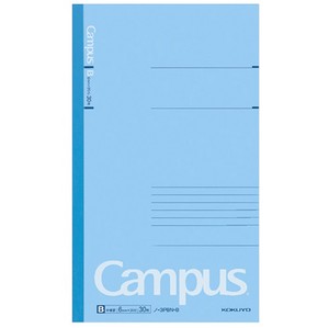 Notebook B5-size Slim Campus-Note KOKUYO 6mm Ruled Line