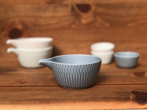 Barware Gray Blue Pottery Made in Japan