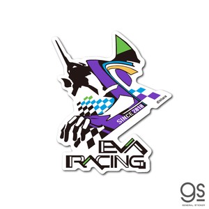 エヴァンゲリオンレーシング  EVA Racing EVARACING 初号機 キャラクターステッカー LCS1226 2020新作