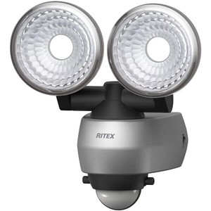 ムサシ RITEX 7.5Wx2灯 LEDセンサーライト LED-AC315