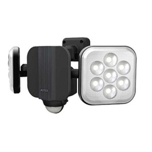 ムサシ RITEX 11W×2灯 フリーアーム式 LEDセンサーライト LED-AC2022