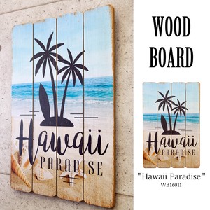 ウッドボード［Hawaii Paradise］