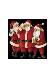 Retail Store Item Santa Claus Deco Sticker