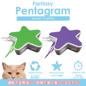 Fantasy Pentagram Cat Toy Electric Nappy