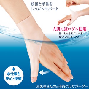 wrist Gel Supporter Made in Japan