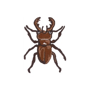 Patch/Applique Series Stag-beetle Patch