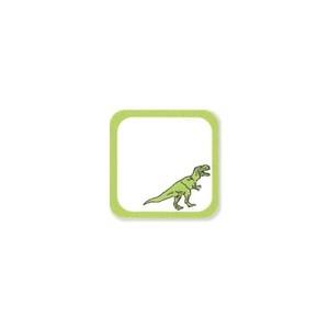 Patch/Applique Sticker Series Dinosaur