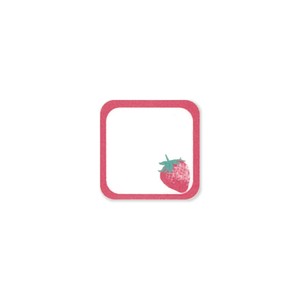 Patch/Applique Sticker Series Strawberry