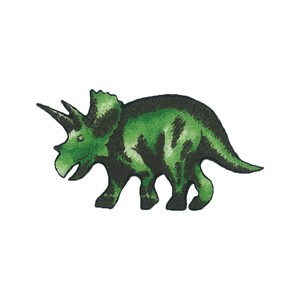 Patch/Applique Series Pudding Triceratops Patch