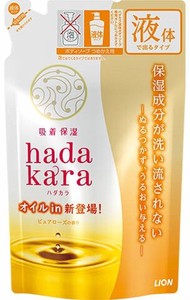 hadakara ハダカラ ボディソープ オイルインタイプ ピュアローズの香り 詰替え 340ml 【 ボディソープ 】