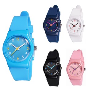 Analog Watch Colorful Silicon Ladies' M