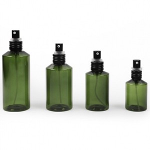 暗緑PETボトル　ポンプヘッドセット　【容器類】「アロマ」「保存容器」