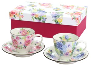 Mino ware Cup & Saucer Set Gift