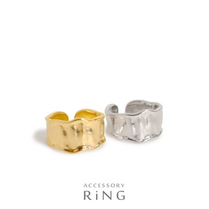 Silver-Based Plain Ring M