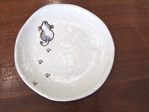 Seto ware Main Plate Pottery 5-sun Made in Japan