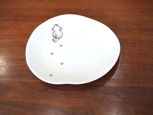 Seto ware Main Plate Pottery 6-sun Made in Japan
