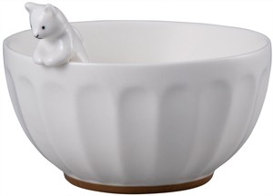 WHITE ZOO フィギュア付き茶碗/「ネコ」