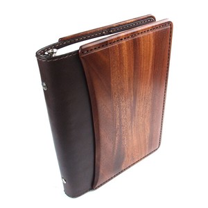 [LIFE] Wood & Leather system Book A5 Size A　システム手帳
