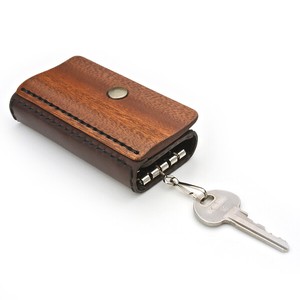 [LIFE] Wood & Leather Key Case 04E キーケース