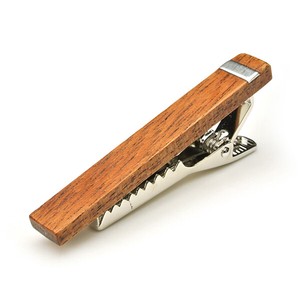 [LIFE] Wooden & Silver Tie Pin B 木製タイピン