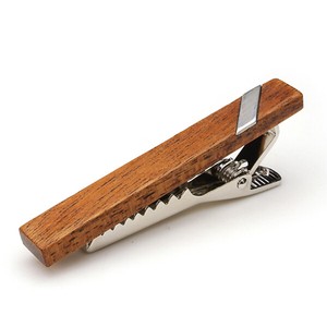 [LIFE] Wooden & Silver Tie Pin E 木製タイピン