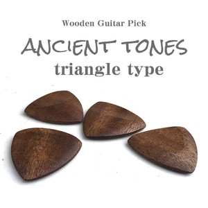 [LIFE] Wooden Pick [ ancient tones type triangle ] ギターピック