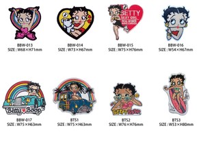 Key Ring betty boop Patch