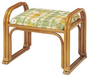 ラタン 補助スツール スツール 椅子 腰掛け 天然素材 ラタン 籐 サポートグッズ 北欧