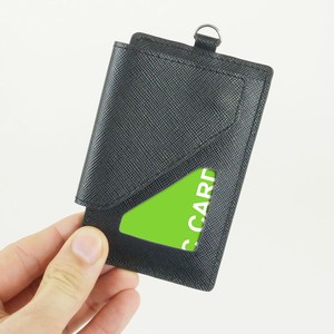 Pass Holder Cattle Leather Switching Anti-skimming