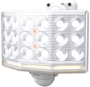 ムサシ コンセント式フリーアーム ミニLEDセンサーライト LED-AC1018