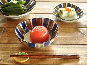 二色錆十草4.5小鉢【中鉢 日本製 美濃焼 和食器】