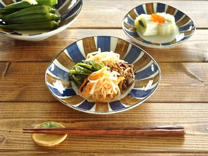 二色錆十草5.0取り皿【中皿 日本製 美濃焼 和食器】