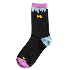【garapago socks】靴下（Forest Bear）