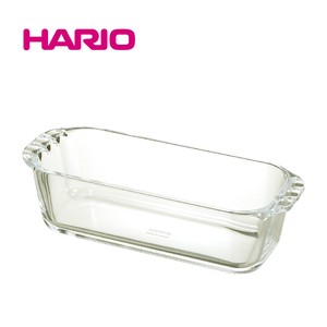 『HARIO』 耐熱ガラス製パウンド型850 HPND-85-BK（ハリオ）