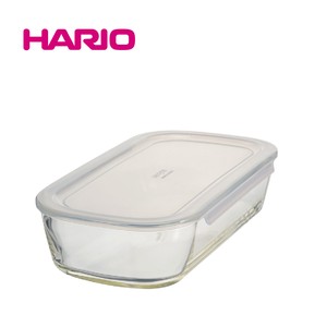 2020新作『HARIO』耐熱ガラス製保存容器 角 1400 KSTL-140-TW（ハリオ）
