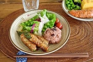 錆トチリ6.0皿【中皿 日本製 美濃焼 和食器 美濃民芸】