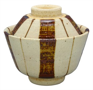 土鍋 重箱 蓋物 和陶器 和モダン /錆十草小蓋物