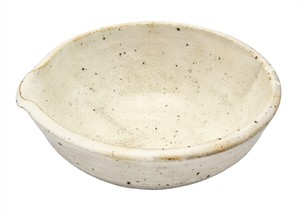 中鉢 盛鉢 ボウル 和陶器 和モダン /鉄粉引片口鉢