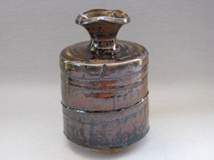 花器 花瓶 置物 インテリア 和陶器 和モダン /鉄彩花瓶