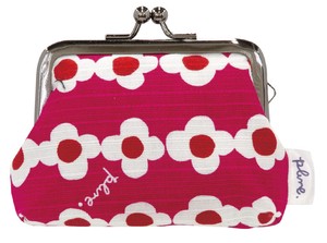 Pouch Pink Gamaguchi Coin Purse Made in Japan