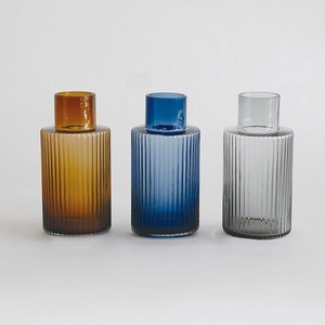 （高さ25cm）GLASSフラワーベース　プロップトール（3色）／花瓶