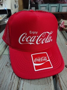 Coca-Cola コカ・コーラ 【 1970年代ロゴ メッシュキャップ 】コカコーラ キャップ 帽子 CC-MC2