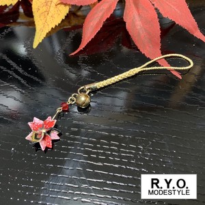 Key Ring Origami Key Chain Cherry Blossoms