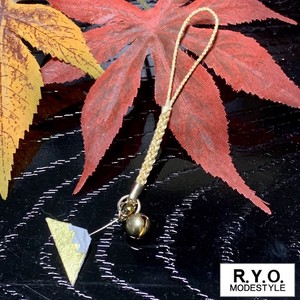 Key Ring Origami Gold Washi Key Chain Mt.Fuji