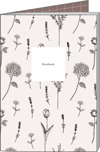 DOUBLE-FACED NOTEBOOK A5 Blossom